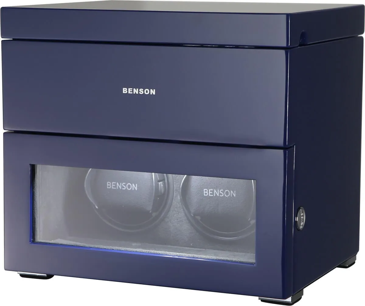 Benson Watch Winder Black Series 2.16.BL Blue Limited Edition