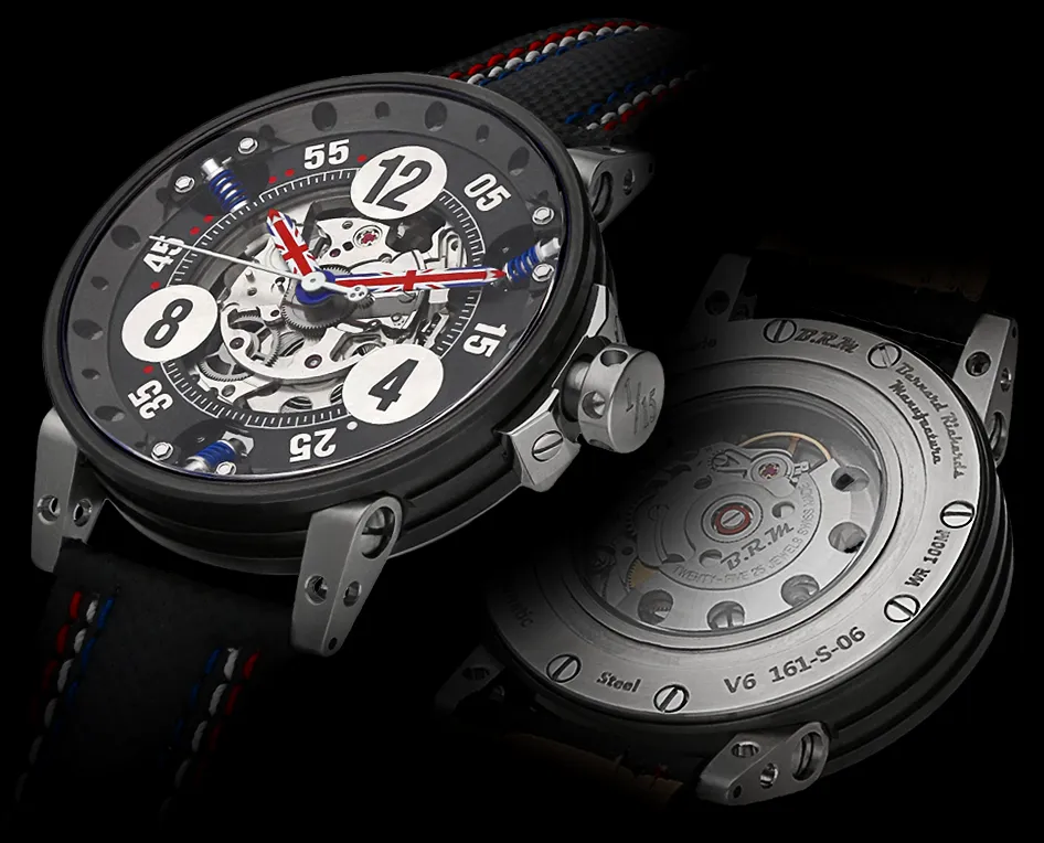 B.R.M. Watches V6-44 Skeleton UK Flag Limited Edition