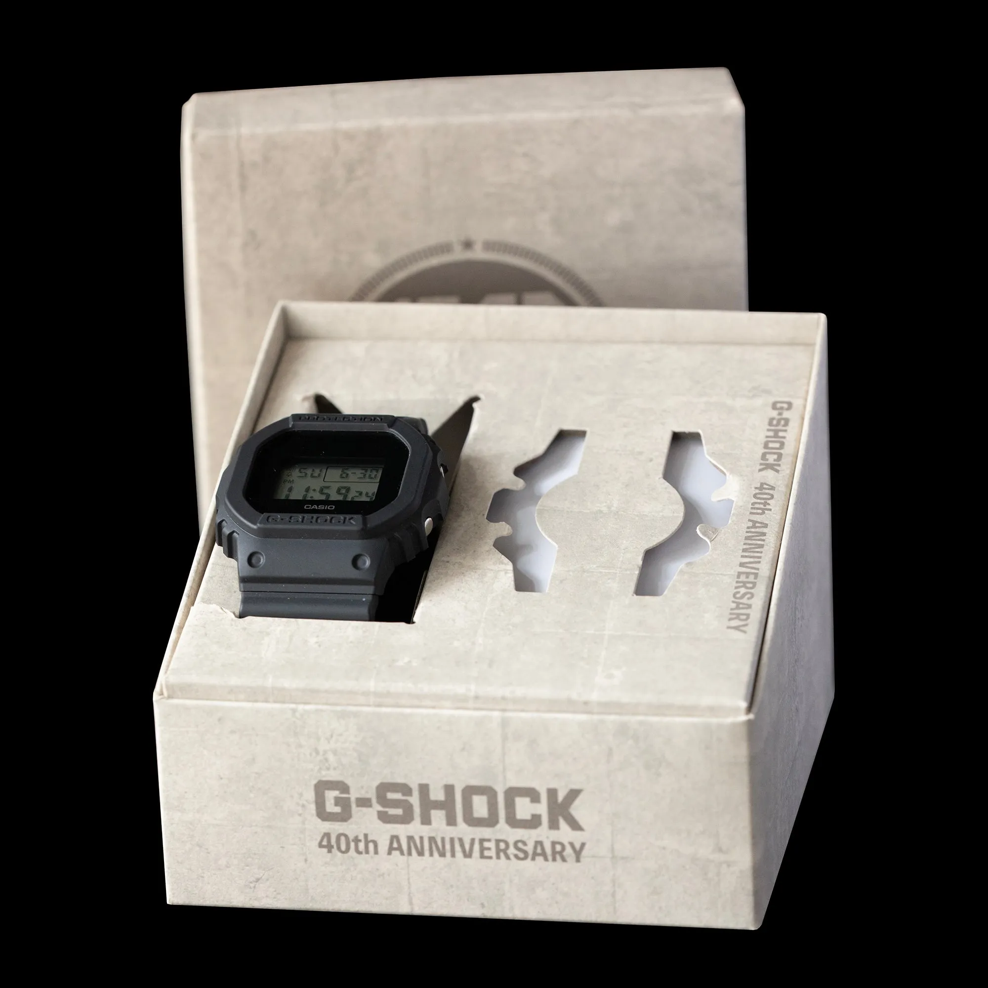 Casio - G-Shock 40th Anniversary Remaster Black 'Limited Edition' Digital DWE-5657RE-1DR