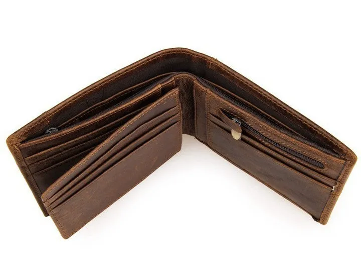 COWATHER 100% top quality cow genuine leather men wallets