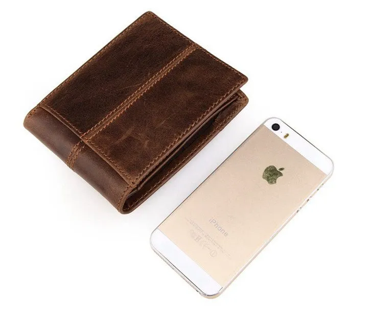 COWATHER 100% top quality cow genuine leather men wallets