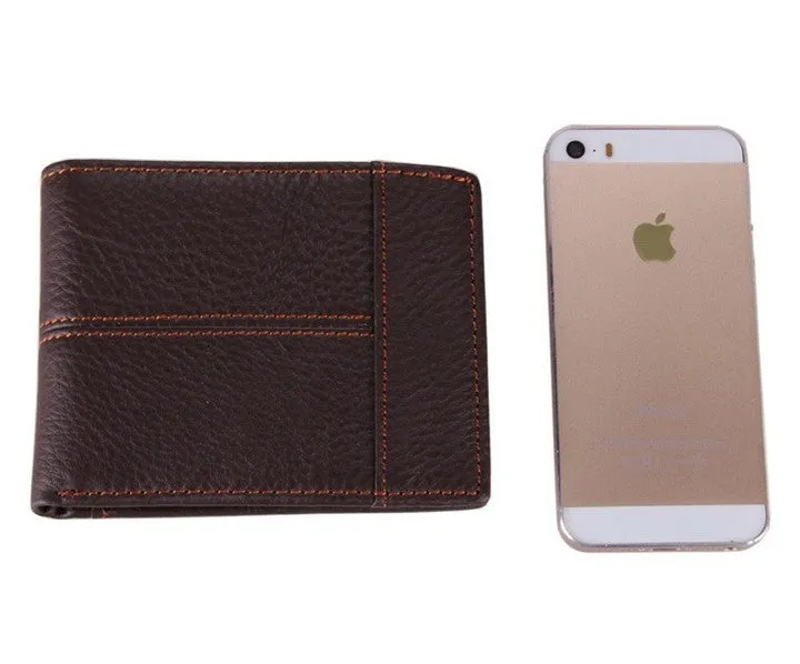 COWATHER 100% top quality cow genuine leather men wallets