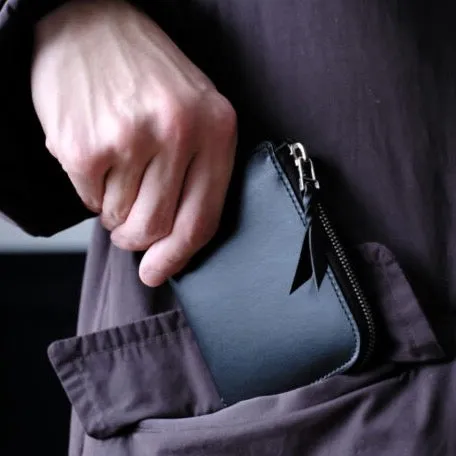 CRAM L-Zip Wallet w Silver Zipper (Ltd Edition)