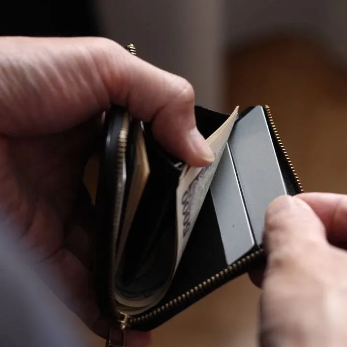 CRAM L-Zip Wallet w Silver Zipper (Ltd Edition)