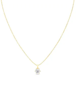 Crown Necklace Gold