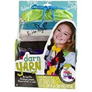 DARN YARN POM POM SCARF