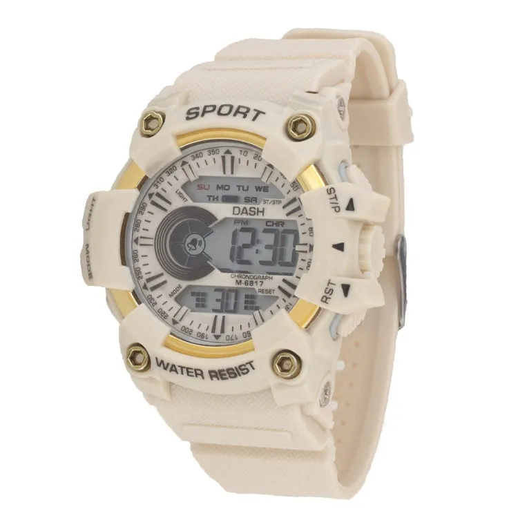 Dash Colorful Sports Electronic Watch Stylish and Versatile Student Running Watrproof Watch Net Red Horse Caron Kids Watch