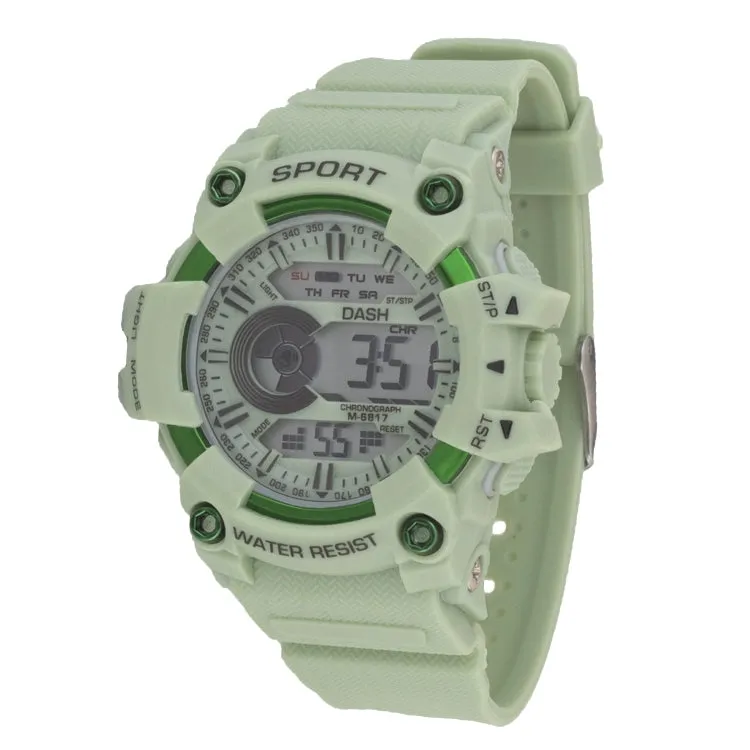 Dash Colorful Sports Electronic Watch Stylish and Versatile Student Running Watrproof Watch Net Red Horse Caron Kids Watch