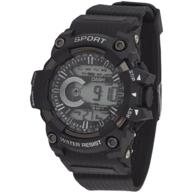 Dash Colorful Sports Electronic Watch Stylish and Versatile Student Running Watrproof Watch Net Red Horse Caron Kids Watch