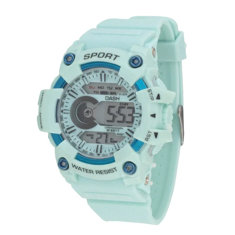 Dash Colorful Sports Electronic Watch Stylish and Versatile Student Running Watrproof Watch Net Red Horse Caron Kids Watch
