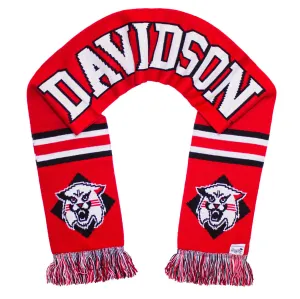 Davidson College Scarf - Davidson Wildcats Classic Knitted