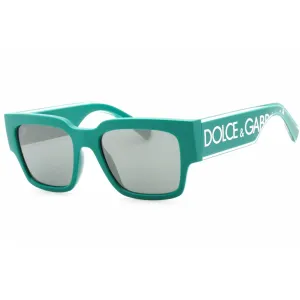Dolce & Gabbana Women's Sunglasses - Green Square Plastic Full Rim | 0DG6184 331182