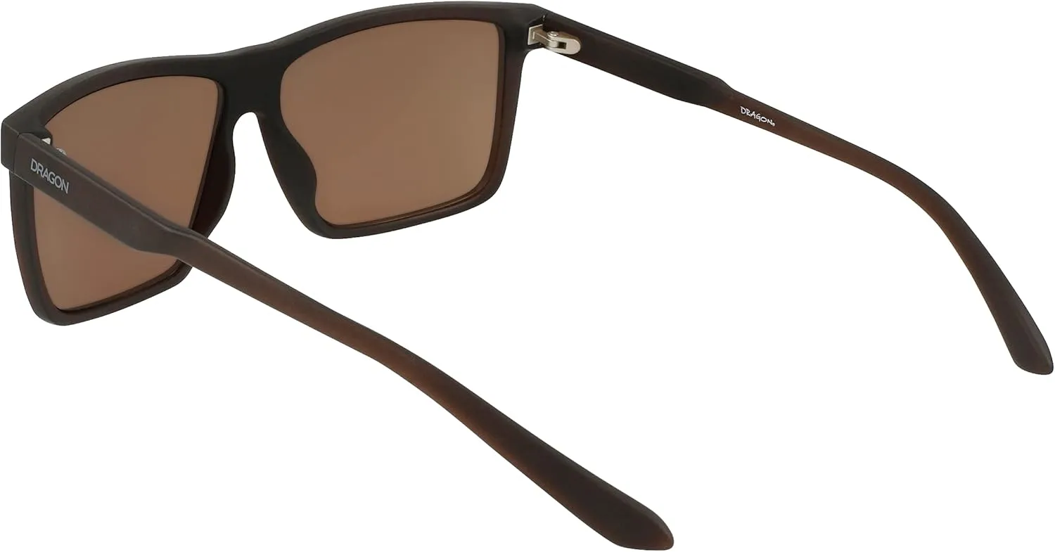 Dragon Men's Sparrow Ll Rectangular Sunglasses