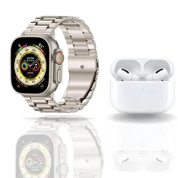 DT900 Ultra Smart Watch 49mm Display Smart Watch With 7 Straps & Crystal Case Dt 900