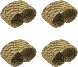 Elastic Belt Keepers Strap Organizers Belt Loop Stays Backpack Straps Holder Retainer Band for 1.5" Wide Belts/Straps