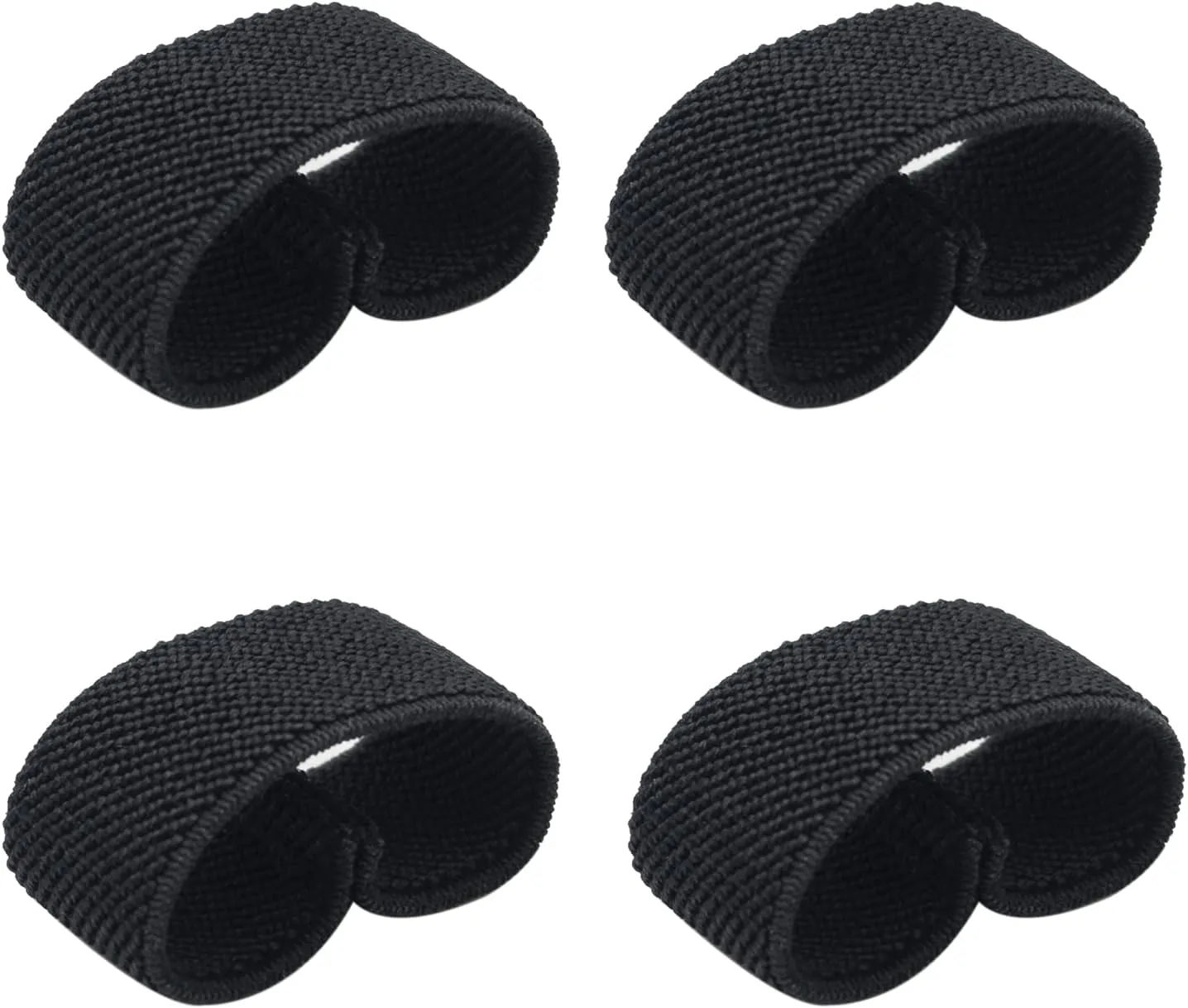 Elastic Belt Keepers Strap Organizers Belt Loop Stays Backpack Straps Holder Retainer Band for 1.5" Wide Belts/Straps