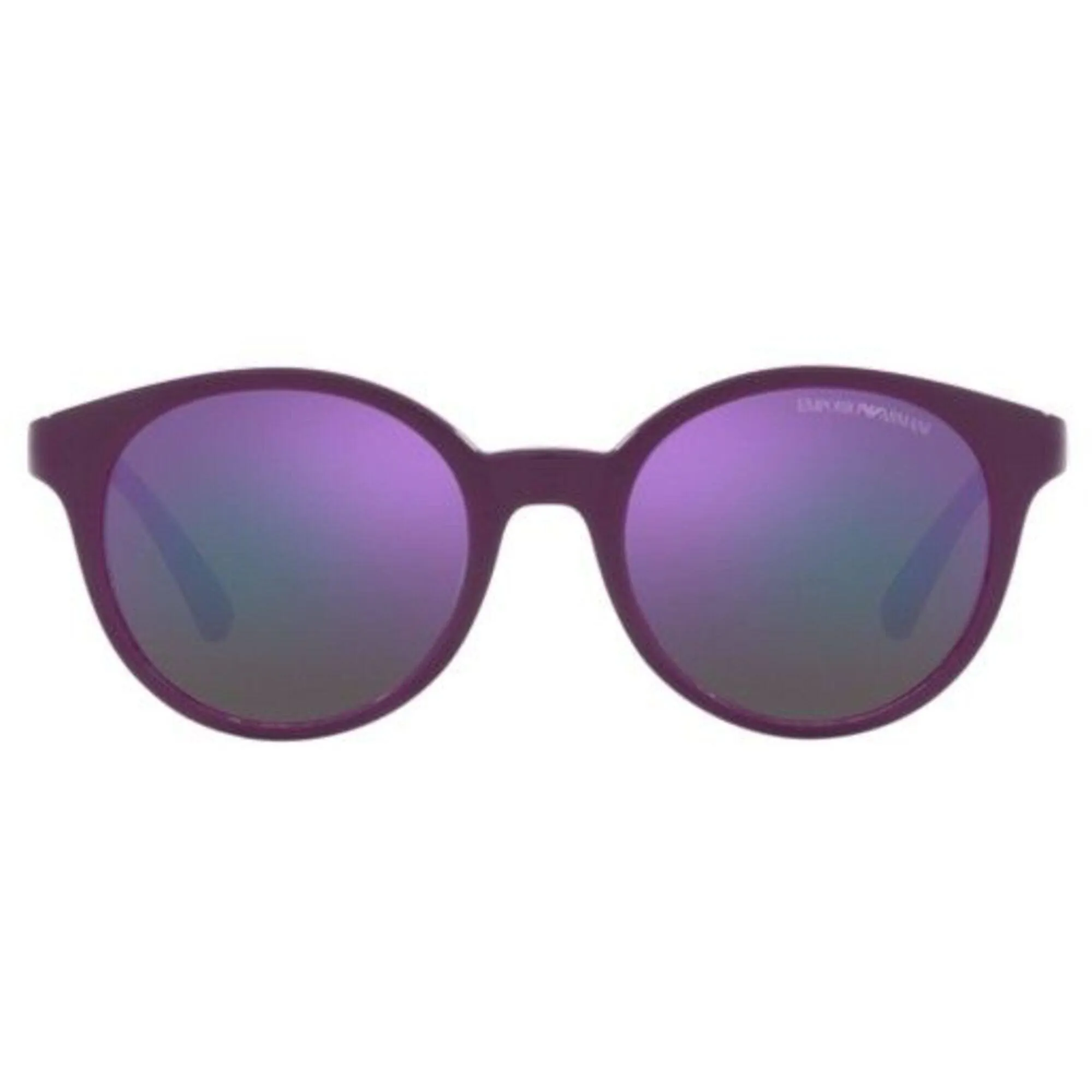 Emporio Armani Women's Sunglasses - Violet Round Frame Purple Lens | 4185 51154V