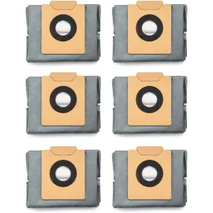 eufy 6-Pack Large Capacity Dust Bags Compatible with X10 Pro Omni Robot Vacuum