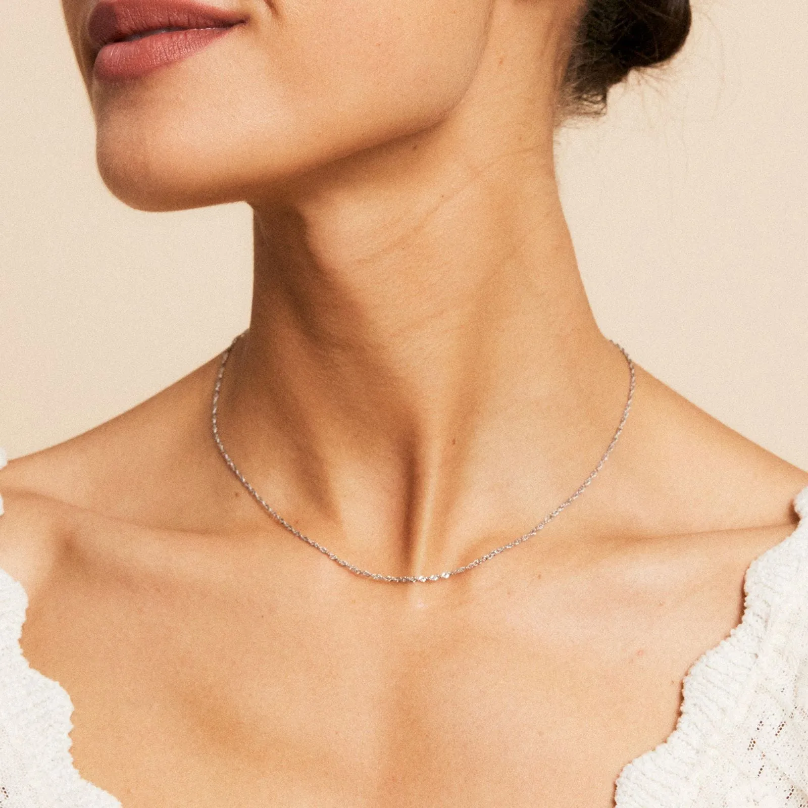 Feliz Necklace Steel