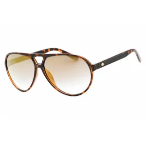 Guess Factory Men's Sunglasses - Dark Havana Frame Brown Mirror Lens | GF5070 52G
