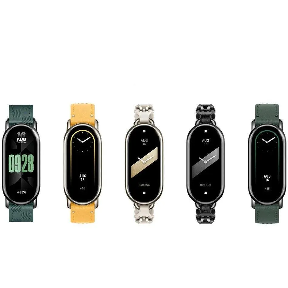 Health & Fitness Tracker, Tracks Heart Rate, Sleep, Activity, Waterproof, Smart Notifications, AMOLED Display, iOS/Android Compatible