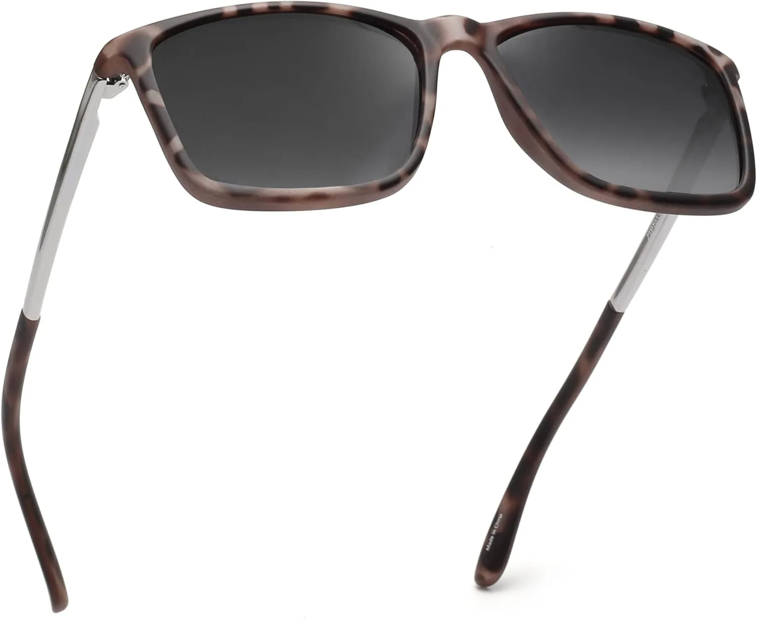 JIM HALO Polarized Driving Sunglasses Retro Square UV protection Classic Sun Glasses Men