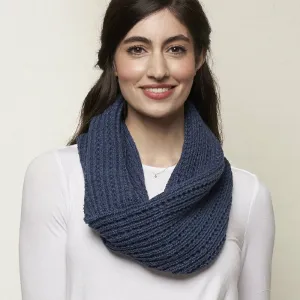 Lee Garrett Knitted Loop - Navy