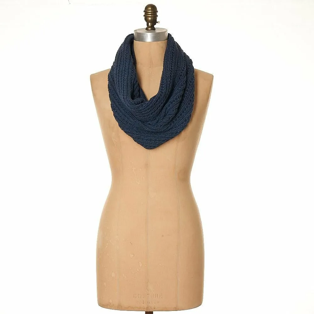 Lee Garrett Knitted Loop - Navy