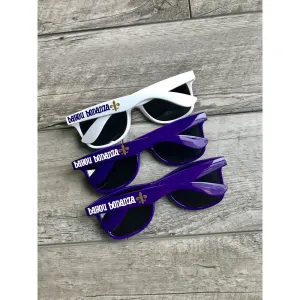 Mardi Gras Sunglasses, Personalized