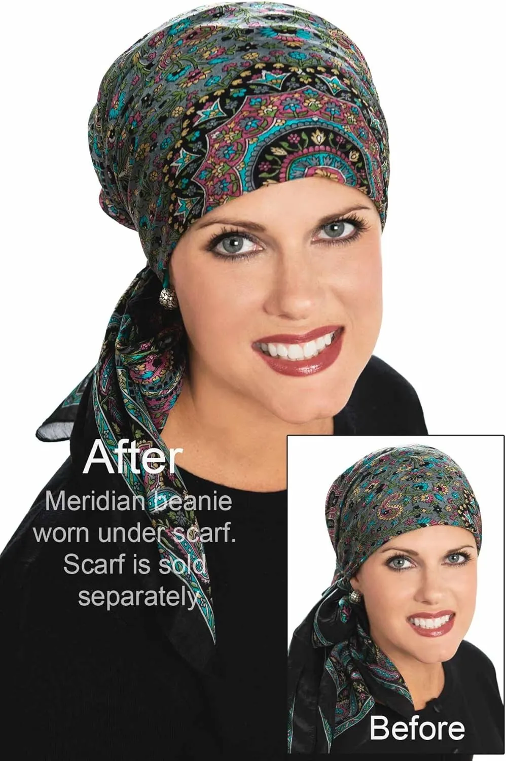 Meridian Hat - Bamboo Beanie & Volumizer Turban