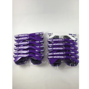 Purple Bachelorette Party Sunglasses, Personalized
