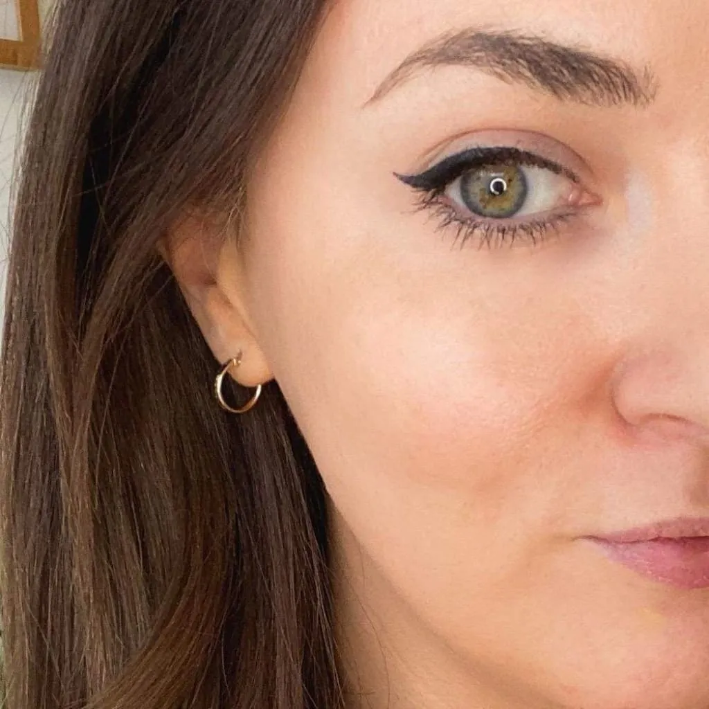 Ór Hoop Earrings - 10mm | 9ct Gold
