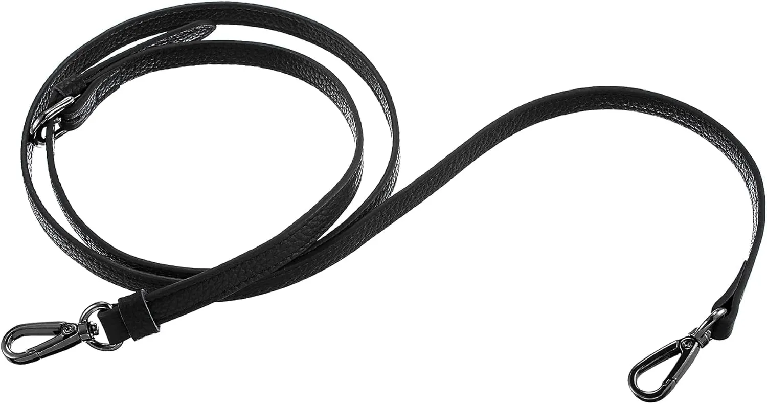 SEAVILIA Genuine Leather Purse Strap Replacement Crossbody Adjustable Long Thin Handmade Shoulder Handbags Strap