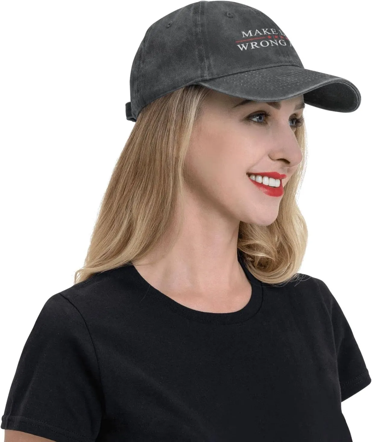 Sefgaen Make Lying Wrong Again Hat for Men Dad Hats Funny Hats