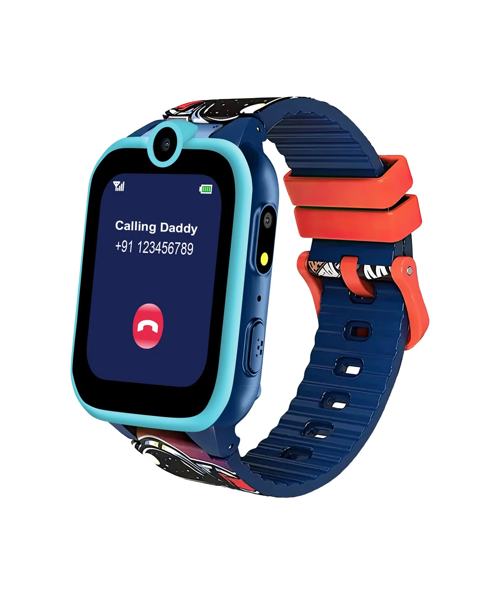 Spiky Griffin Calling Feature Loaded Smartwatch - Pink