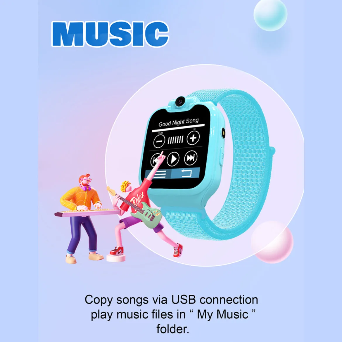 Spiky Minotaur Two-Way Calling Smart Watch - Pink