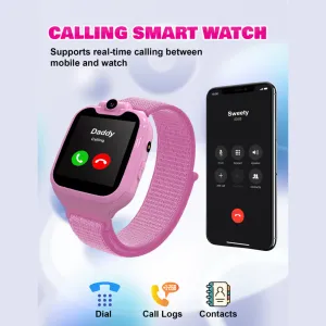 Spiky Minotaur Two-Way Calling Smart Watch - Pink