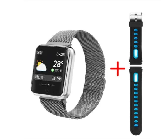 Sports IP68 Smart Watch P68 fitness bracelet activity tracker heart rate monitor blood pressure for ios Android apple iPhone 6 7