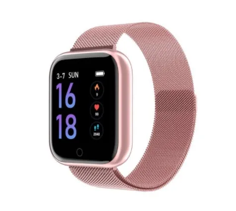 Sports IP68 Smart Watch P68 fitness bracelet activity tracker heart rate monitor blood pressure for ios Android apple iPhone 6 7