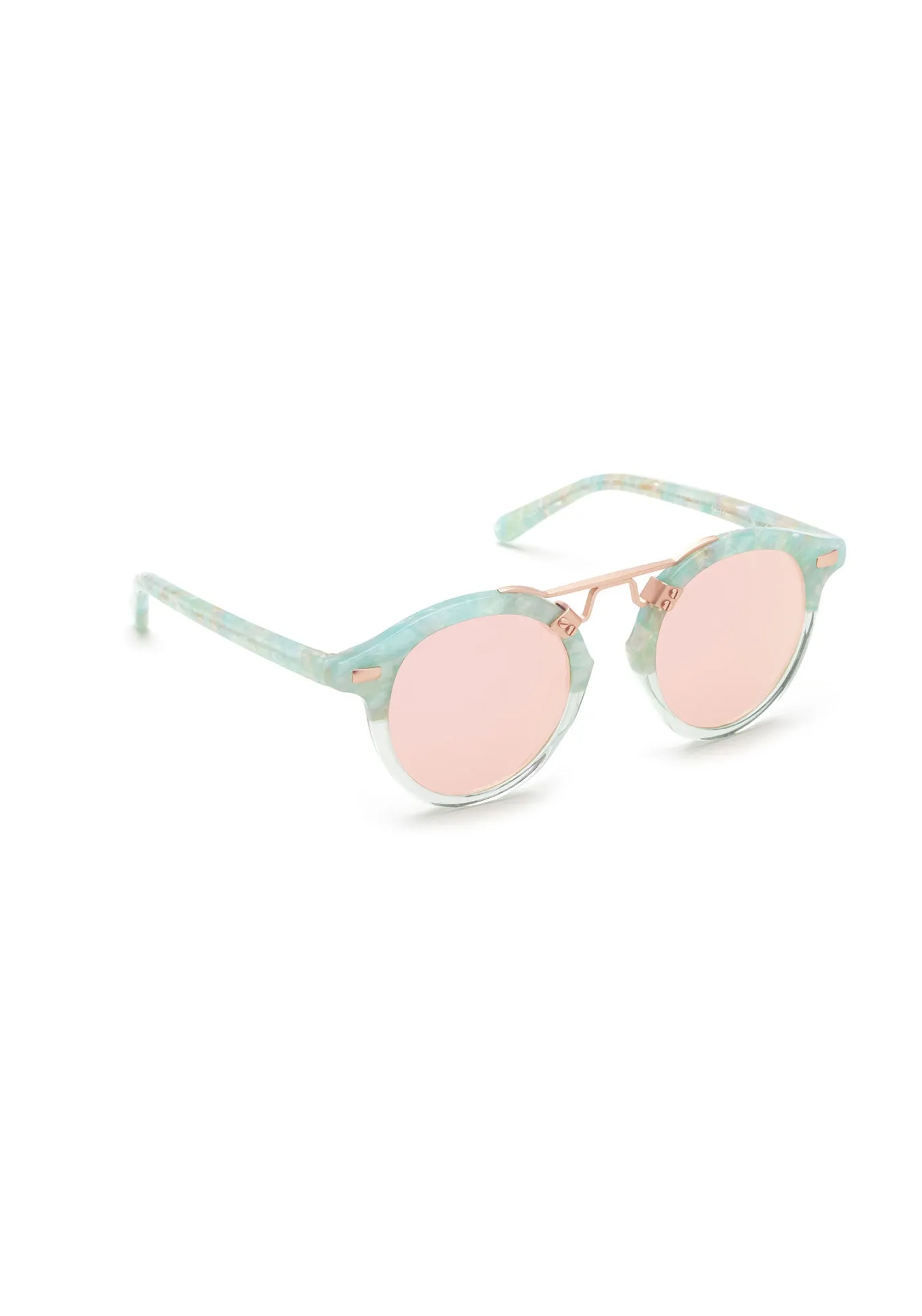 ST. LOUIS KIDS | Seaglass to Marine Rose Gold Mirrored