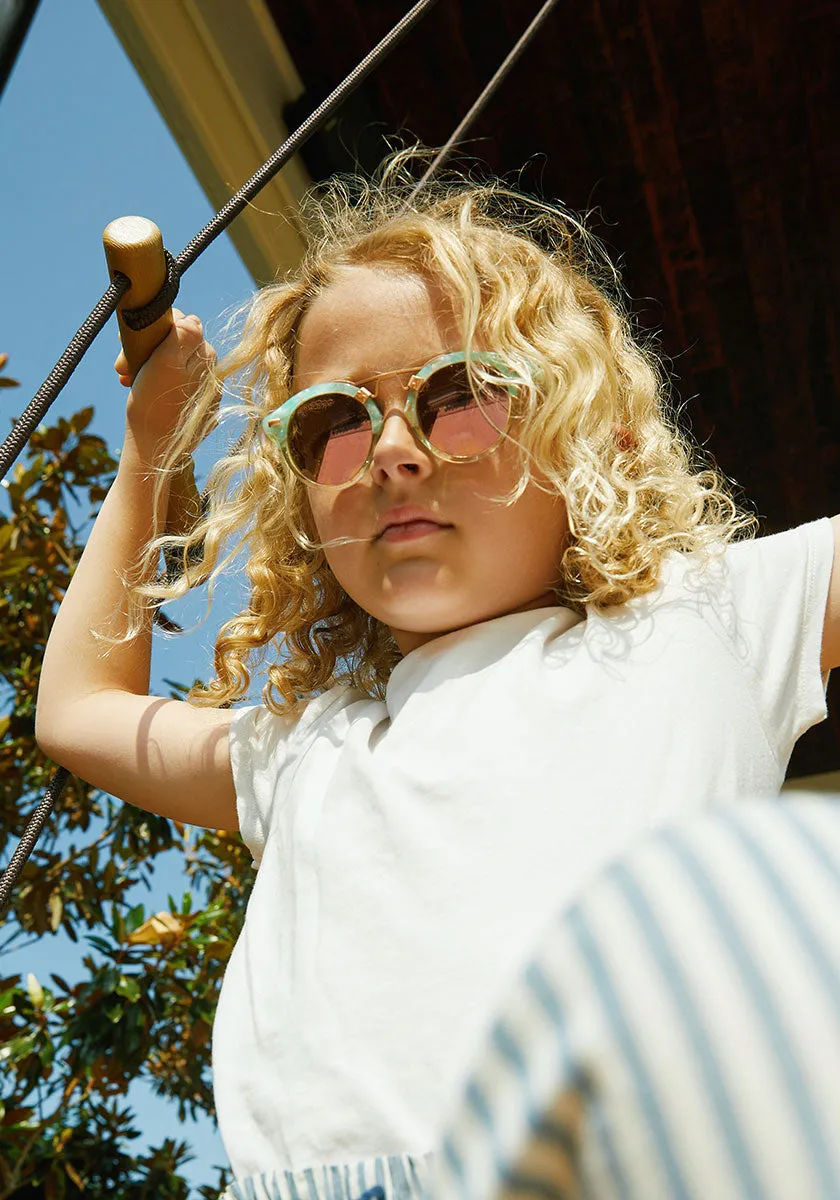 ST. LOUIS KIDS | Seaglass to Marine Rose Gold Mirrored