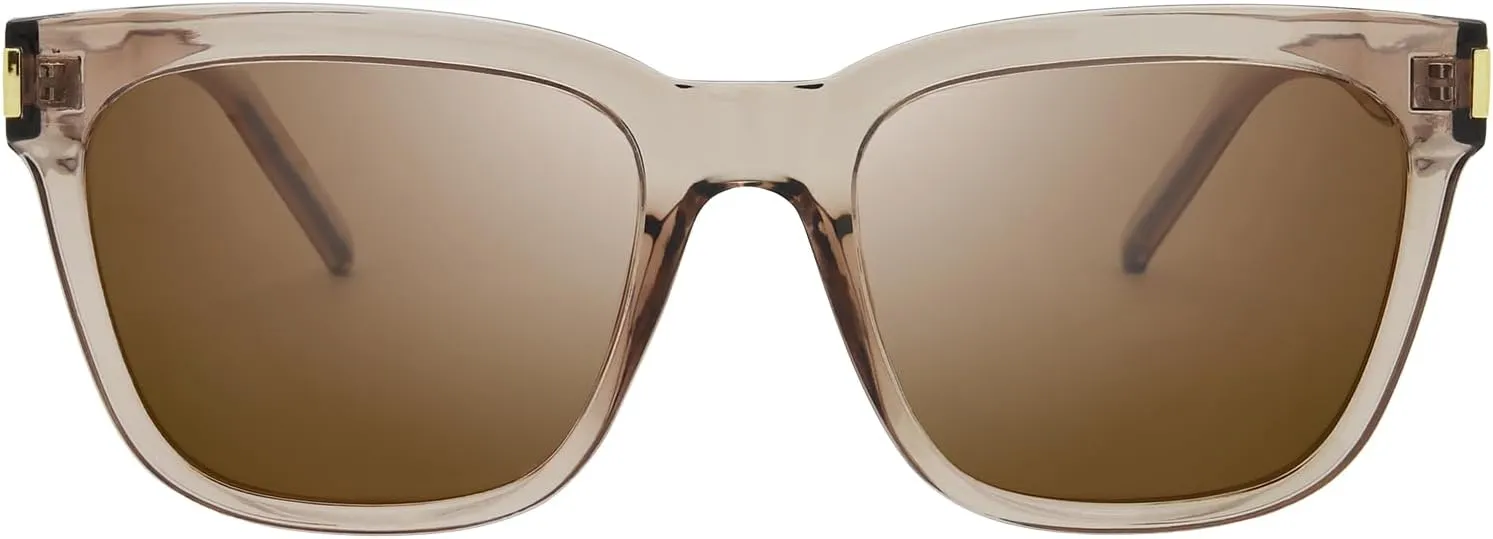 The Fresh Women's Polarized Fashion Tip Pointed Cateye Sunglasses - Gift Box Package