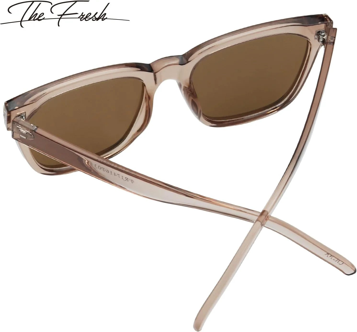 The Fresh Women's Polarized Fashion Tip Pointed Cateye Sunglasses - Gift Box Package