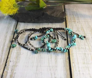 Turquoise Eclectic Bracelet Stack