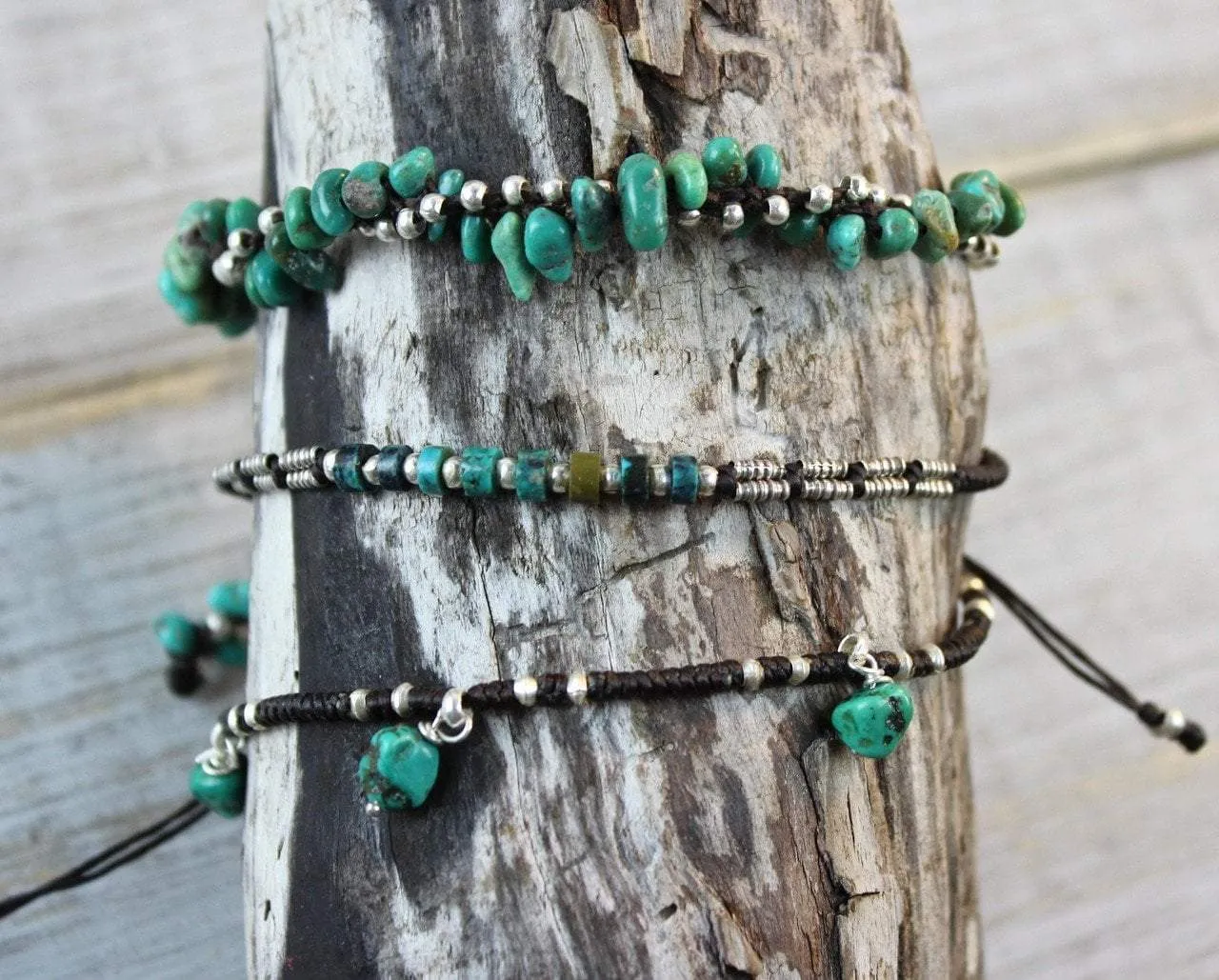 Turquoise Eclectic Bracelet Stack